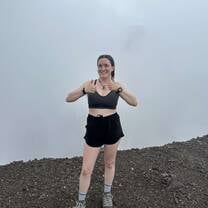 At the crater of Telica Volcano