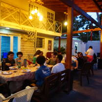 A bunch of us in the dining area!