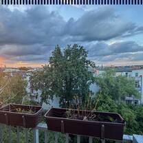 View of Halle from accommodation provided by the Excellence Center