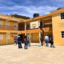 Basketball court before renovation 
