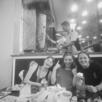 During an outing with the center to Berlin