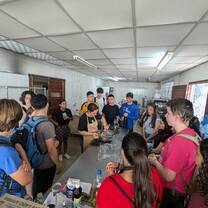 Behind the scenes at La Paulina, a delicious bakery we visited to learn about how it is running a local business. 