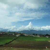 Beautiful view from the bus!