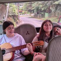 Guitar on the bus