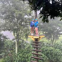Ropes course in costa rica
