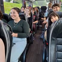 On the Tour Bus