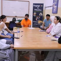 Teaching English to the Palestinian students