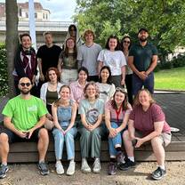 Group picture after breakfast