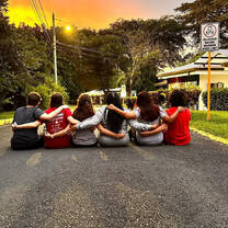 Sunset in Costa Rica