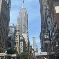 Right outside the office 