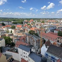 Halle from above