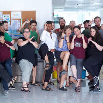 Awesome class - being silly ninjas