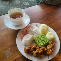 Tea and snacks in Guilin