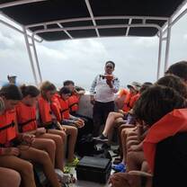 One of many boat rides