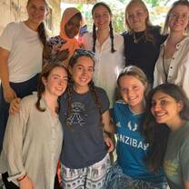 Jozani forest volunteers wishing our local neighbor happy birthday!