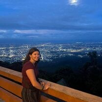 Looking down on Chiang Mai