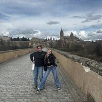 view of the city from the puente romano