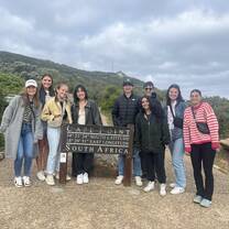 At the Cape of Good Hope during a program excursion
