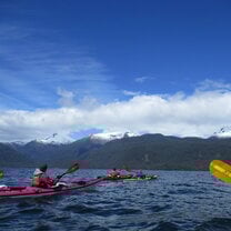 Paddling homeward! Chonos Islands