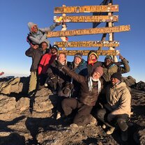 Climbing Mt. Kilimajaro with GIVE volunteers and Green Paw Adventures!