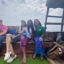 Going on a boat adventure across the Indian Ocean!