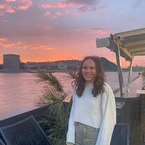 River cruise on the Danube watching the sunset over Budapest! 