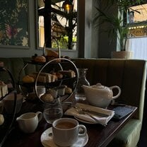 Having afternoon tea with CP 