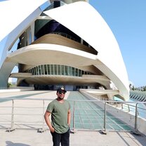 The City of Arts and Sciences, a remarkable complex designed by Santiago Calatrava