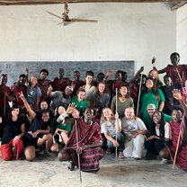 My volunteer group and our students!