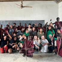 My volunteer group and our students!