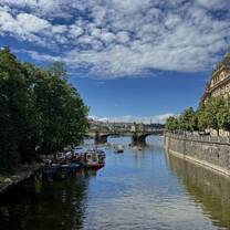 View of the river