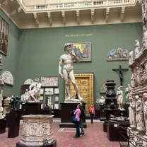 Cast of Michelangelo's David at Victoria and Albert Museum