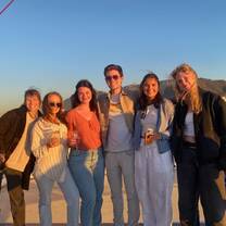 With my friends during a VACorps sailing excursion to Table Bay Harbour!