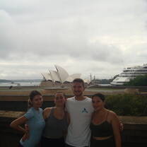 Yoga at the Sydney Opera House!