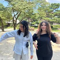 Having fun at Nami Island!
