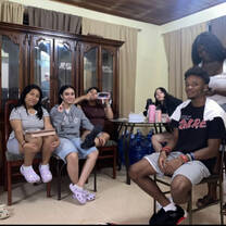 night with the family <3