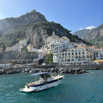 CIS boat tour to Amalfi 