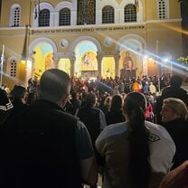 Greek Orthodox Easter at St. Spyridon Church in Pangrati