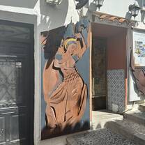 Walking through the city in Tabarca Island