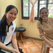 A private tutoring session completed