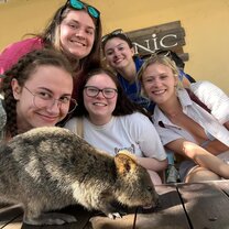 rottnest island with the quokkas