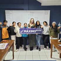 With my class during practical teaching week