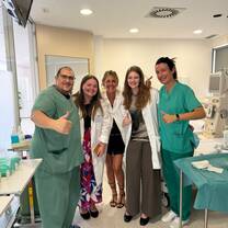 Shadowing with the Nephrology team at HUBU!