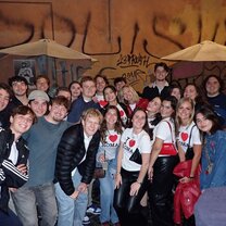 One of our last nights in Rome, taken in Trastevere