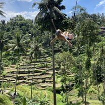 giant swing in bali