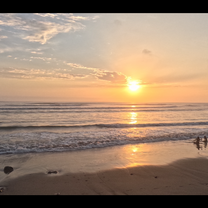the beach in peru!