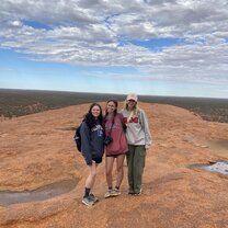 on top of Burringurrah, the world's biggest rock 