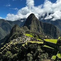 machu picchu during family visit!