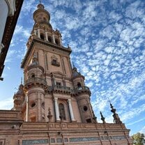 La Plaza de España.  I walked through it every day on my way to school! 