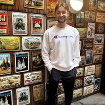 This is me outside of the Irish Whiskey Museum, which was a fun tourist attraction that gave me an insight into the history of the country's whiskey culture.